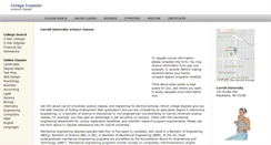 Desktop Screenshot of carrolluniversity.org